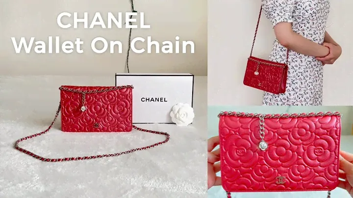 (ENG Sub) Review CHANEL Camellia Embossed Wallet On Chain