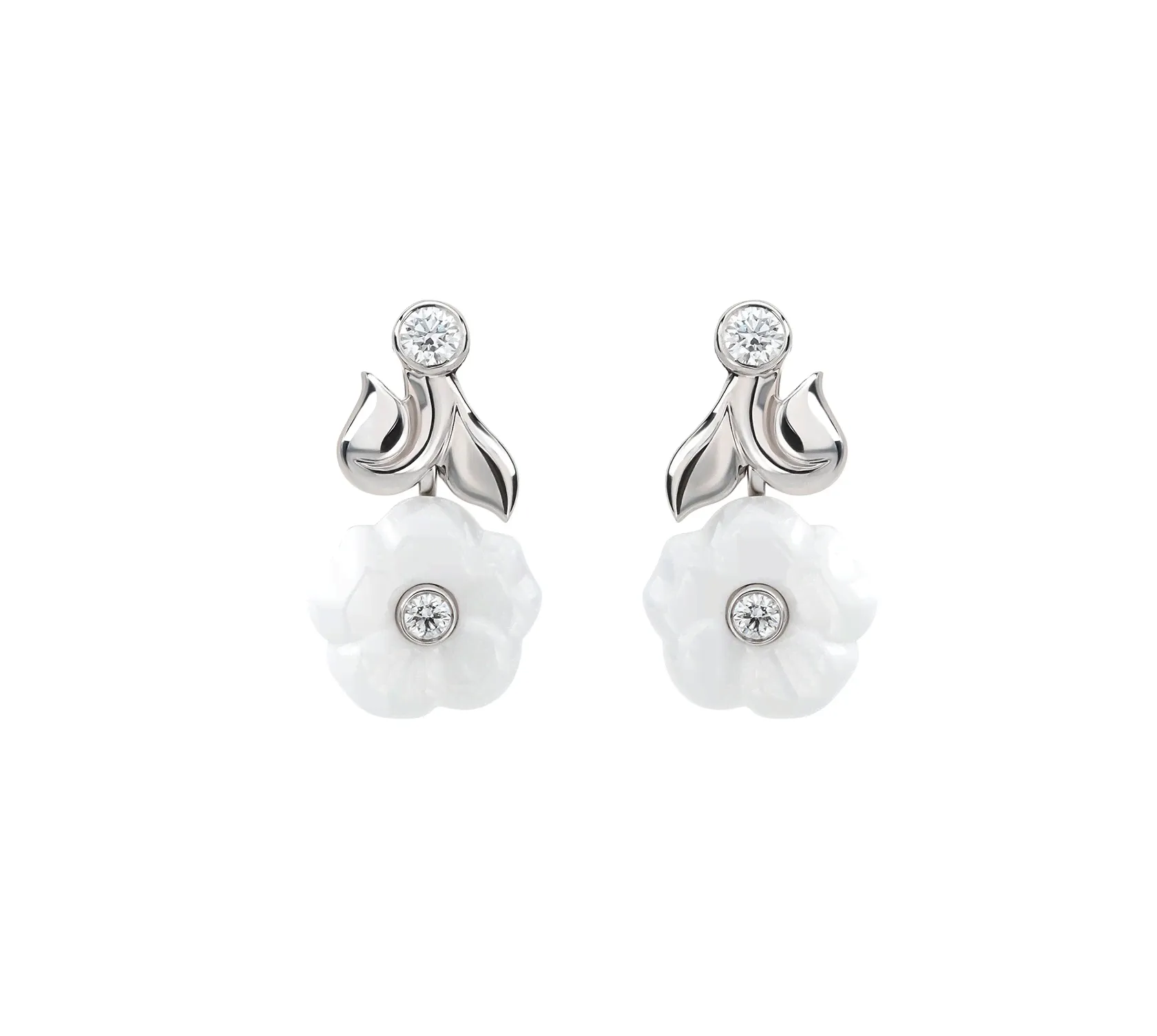 Серьги CHANEL Camelia Galbe J10012 1750