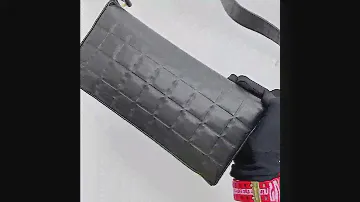 Chanel Vintage Chocolate Bar Flap Shoulder Bag Lambskin Black GHW中古香奈兒 羊皮 冰格朱古力 橫格 肩背 古董包 法棍包 黑金