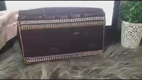 Customized Chanel Chocolate bar chain bag