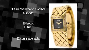 Chanel 18K Yellow Gold Original Watch