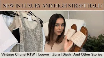 NEW IN LUXURY AND HIGH STREET SUMMER HAUL| Vintage Chanel Ready to Wear | LOEWE | Dissh |