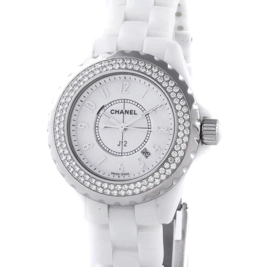 Швейцарские часы Chanel J-12 White Ceramic 33mm 3459-0