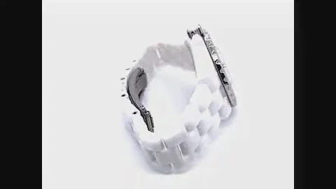 white ceramic  chanel j12 4438