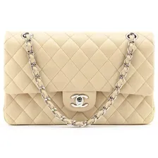 CHANEL Сумка Timeless Jumbo стеганая от Шанель бежевая