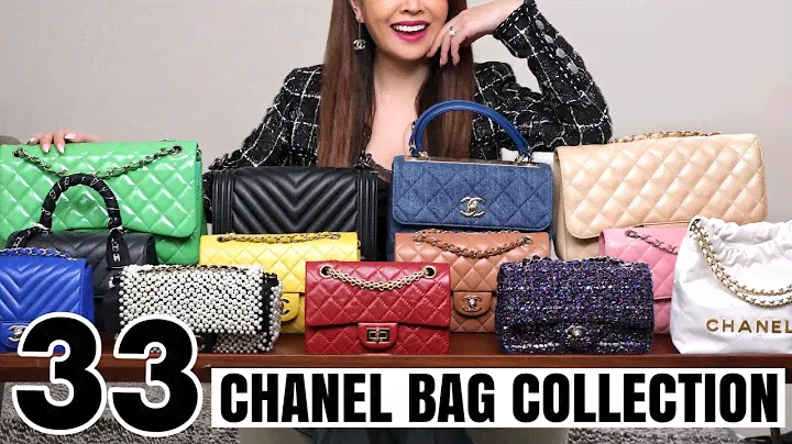 MY ENTIRE CHANEL BAG COLLECTION + New Bag Unboxing *33 Bags + Mod Shots*