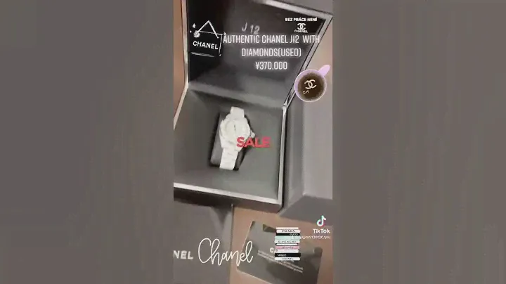Original CHANEL j12 watch