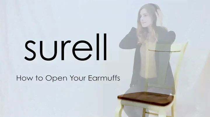 How to Open Your Surell Earmuffs